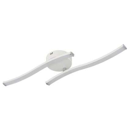 Globo - LED Plafondlamp 2xLED/6W/230V wit