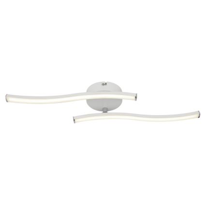 Globo - LED Plafondlamp 2xLED/6W/230V wit