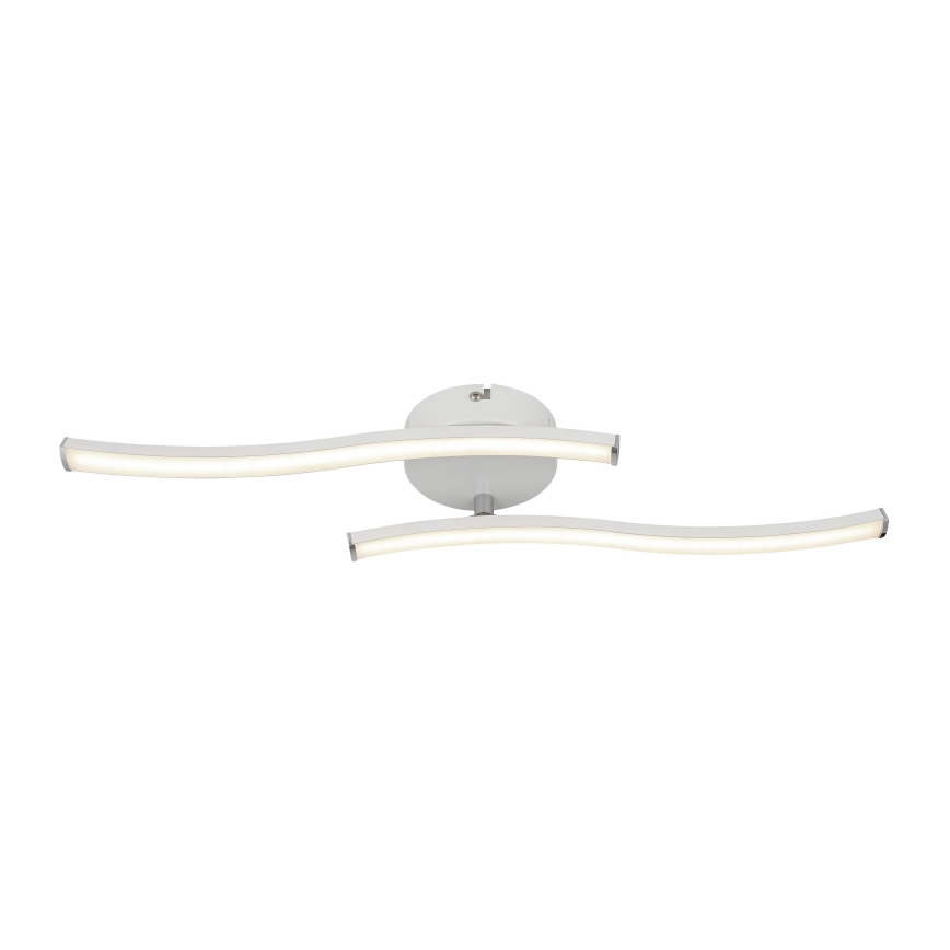 Globo - LED Plafondlamp 2xLED/6W/230V wit