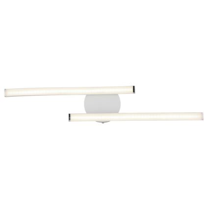 Globo - LED Plafondlamp 2xLED/6W/230V wit