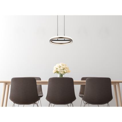 Globo - LED-hanglamp aan kabel LED/40W/230V 3000/4000/6000K Ø 39,7 cm