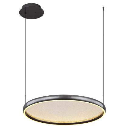 Globo - Dimbare LED hanglamp aan een koord LED/36W/230V 2700-6000K zwart + afstandsbediening