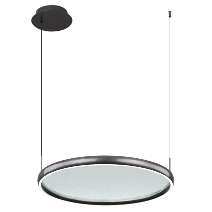 Globo - Dimbare LED hanglamp aan een koord LED/36W/230V 2700-6000K zwart + afstandsbediening