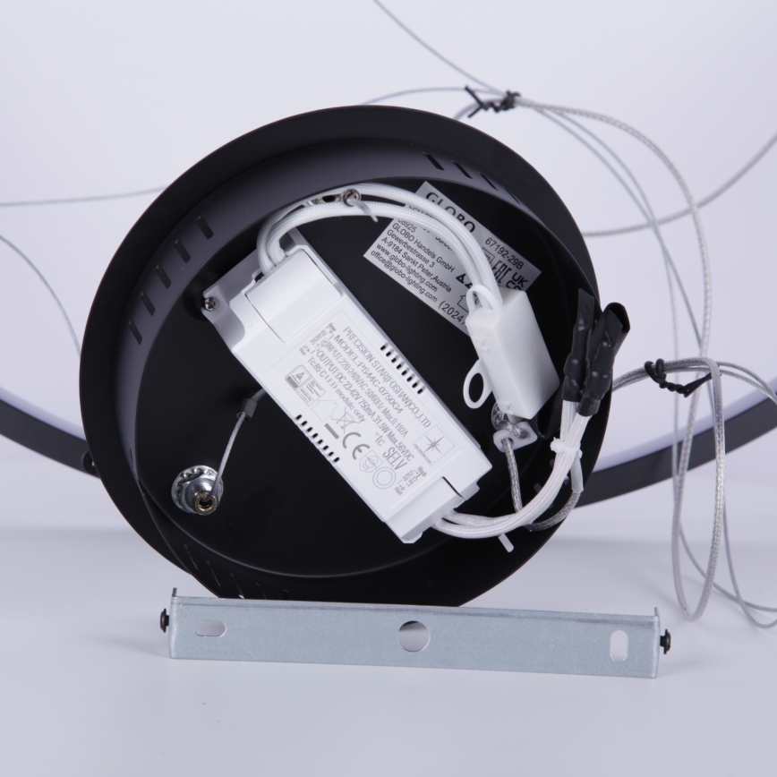 Globo - LED kroonluchter aan een streng LED / 29W / 230V