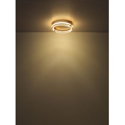 Globo - LED Dimbare kristallen plafondlamp LED/36W/230V 2700K-6000K + afstandsbediening
