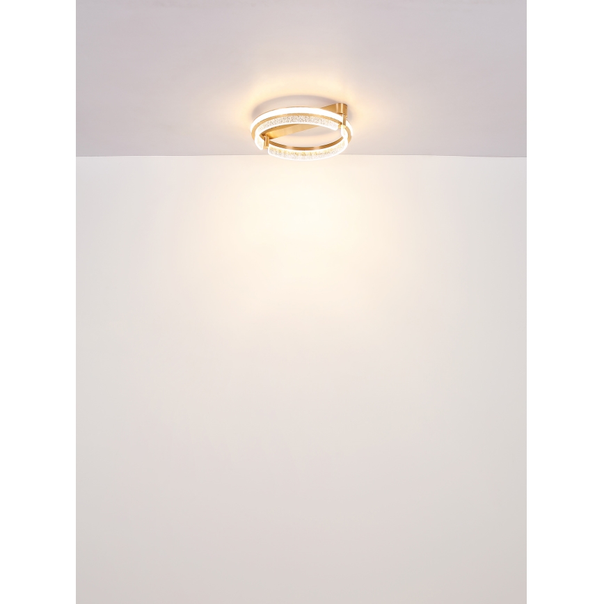 Globo - LED Dimbare kristallen plafondlamp LED/36W/230V 2700K-6000K + afstandsbediening