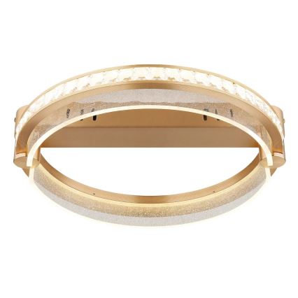Globo - LED Dimbare kristallen plafondlamp LED/36W/230V 2700K-6000K + afstandsbediening