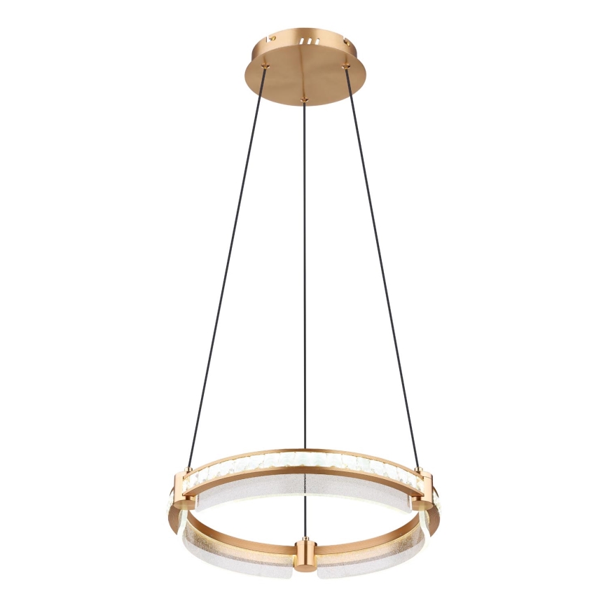 Globo - LED Dimbaar kristal Hanglamp aan een touw LED/36W/230V 2700K-6000K + afstandsbediening