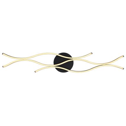 Globo - LED Bevestigde Hanglamp LED/35W/230V zwart/bruin
