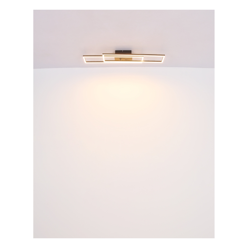 Globo - LED plafondlamp LED/30W/230V 3000K 60x80 cm zwart