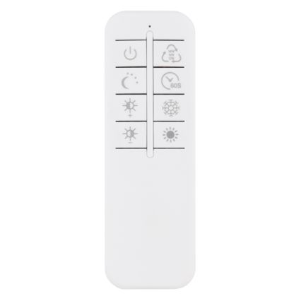 Globo - Dimbare LED Plafondlamp LED/40W/230V 2700-6500K 51x74 cm Wi-Fi Tuya + afstandsbediening