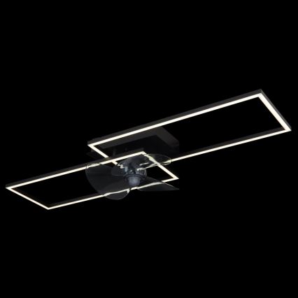 Globo - LED-dimbare plafondlamp met ventilator LED/38W/230V 3000-6500K + afstandsbediening