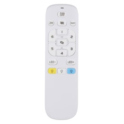 Globo - LED-dimbare plafondlamp met ventilator LED/38W/230V 3000-6500K + afstandsbediening