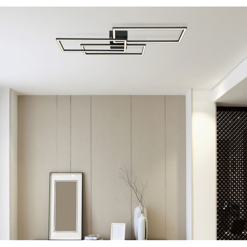 Globo - Dimbare LED Plafondlamp LED/58W/230V 2700-6500K Wi-Fi Tuya + afstandsbediening