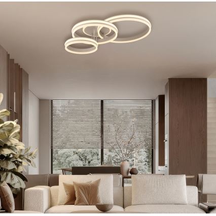 Globo - Dimbare LED-plafondlamp LED/72W/230V 3000K 79,5x50 cm