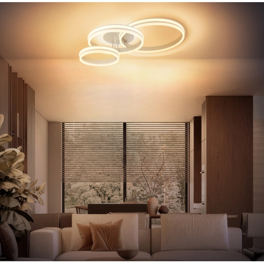 Globo - Dimbare LED-plafondlamp LED/72W/230V 3000K 79,5x50 cm