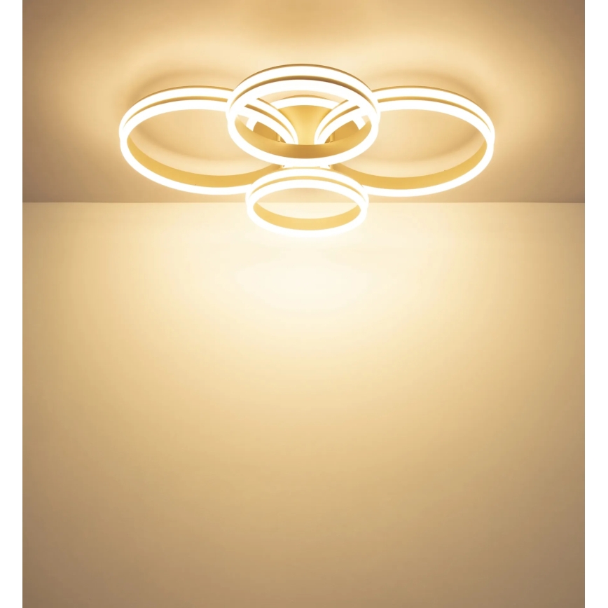 Globo - Dimbare LED-plafondlamp LED/92W/230V 3000K 68x84,5 cm
