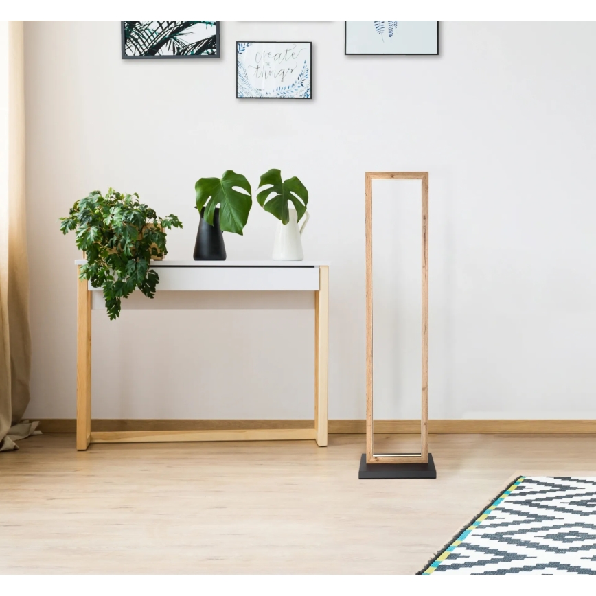 Globo 67287S - LED vloerlamp MANDERA LED/24W/230V bruin/zwart