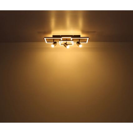 Globo - LED-plafondlamp LED/48W/230V + 3xGU10/5W 3000K 27x72 cm