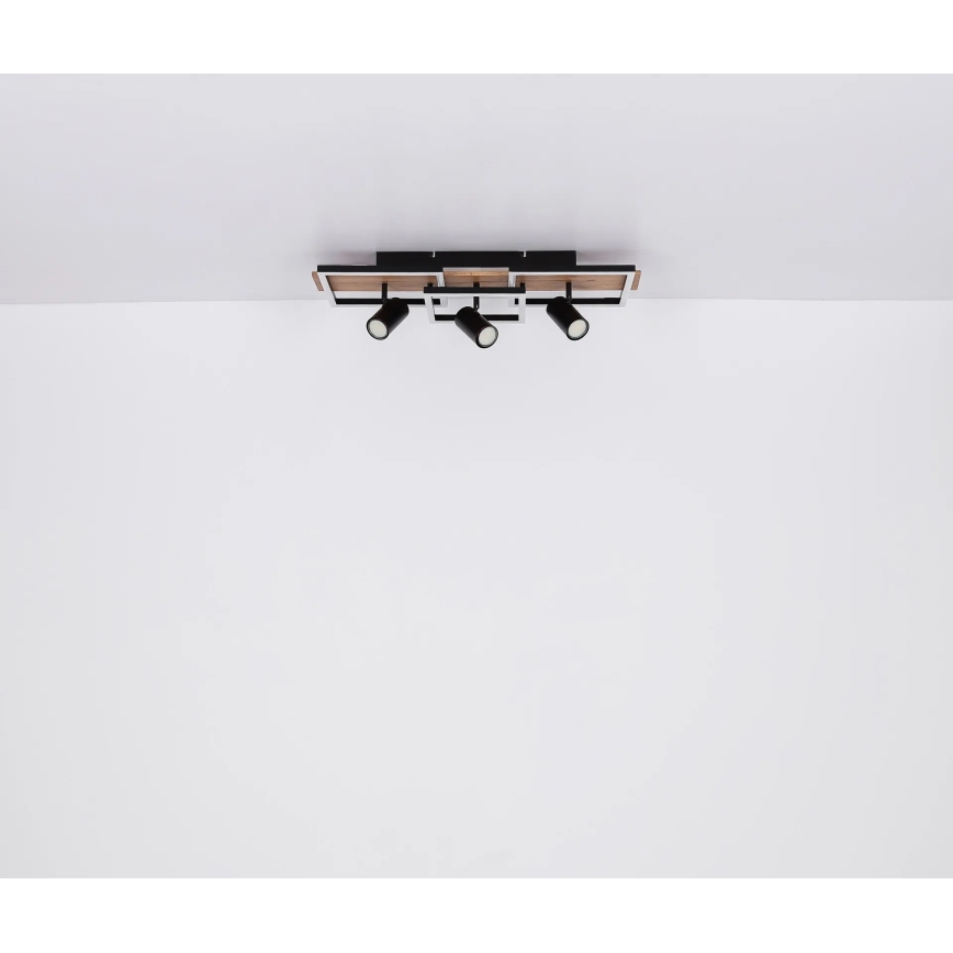 Globo - LED-plafondlamp LED/48W/230V + 3xGU10/5W 3000K 27x72 cm