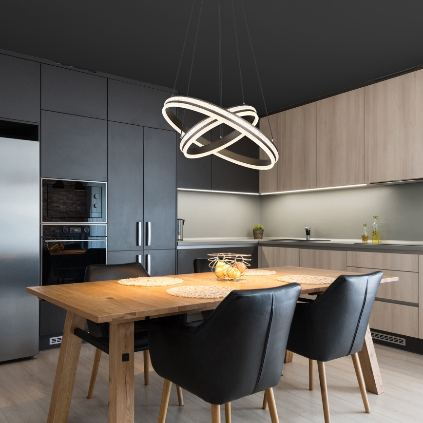 Globo - Dimbare LED hanglamp aan een koord LED/60W/230V 2700K-6000K + afstandsbediening