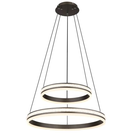 Globo - Dimbare LED hanglamp aan een koord LED/60W/230V 2700K-6000K + afstandsbediening