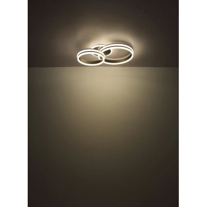 Globo - LED Dimbare plafondlamp LED/50W/230V 2700-6000K 50x75 cm + afstandsbediening