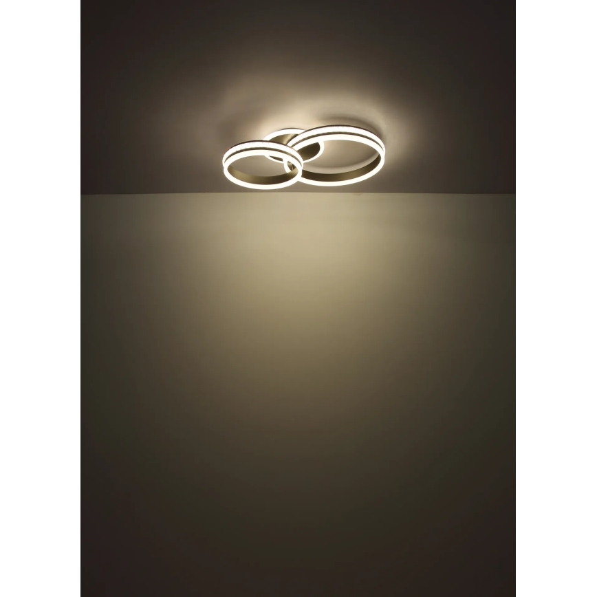 Globo - LED Dimbare plafondlamp LED/50W/230V 2700-6000K 50x75 cm + afstandsbediening