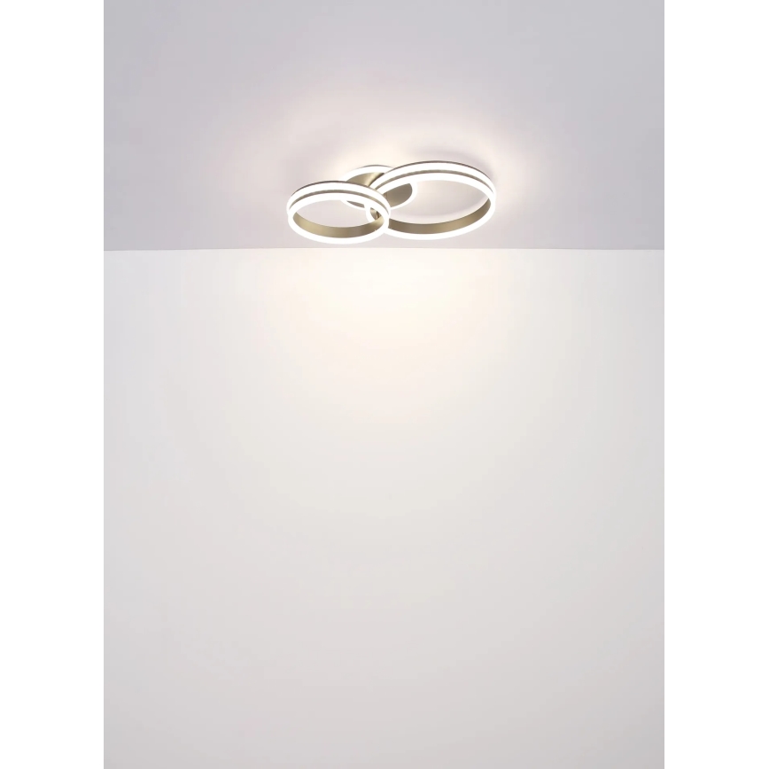 Globo - LED Dimbare plafondlamp LED/50W/230V 2700-6000K 50x75 cm + afstandsbediening