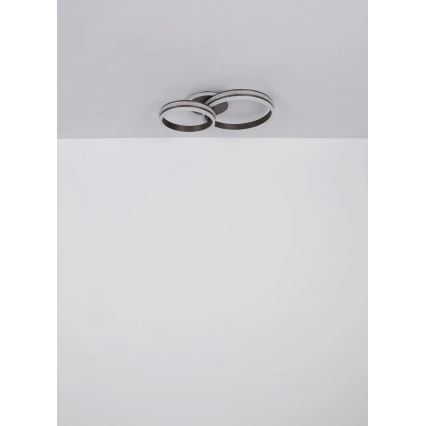 Globo - LED Dimbare plafondlamp LED/50W/230V 2700-6000K 50x75 cm + afstandsbediening