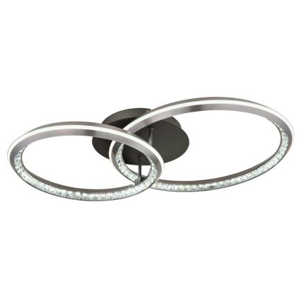 Globo - LED Dimbare plafondlamp LED/50W/230V 2700-6000K 50x75 cm + afstandsbediening