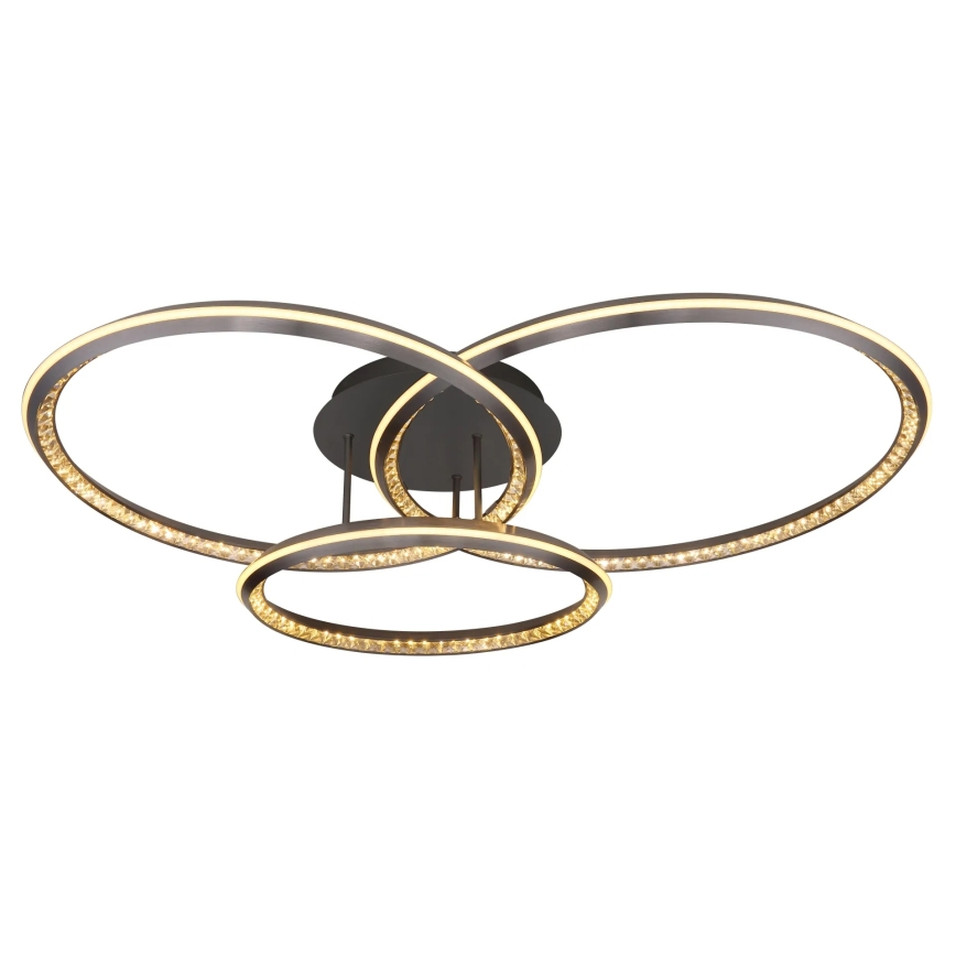 Globo - LED Dimbare plafondlamp LED/72W/230V 2700-6000K 109,5x80,5 cm + afstandsbediening