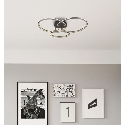 Globo - Dimbare LED-plafondlamp LED/72W/230V 2700-6000K 50x75 cm + afstandsbediening