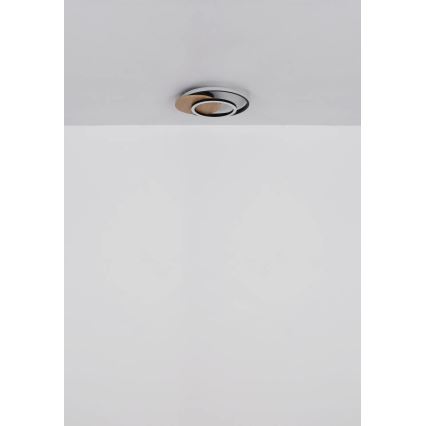 Globo - LED Plafondlamp LED/24W/230V zwart