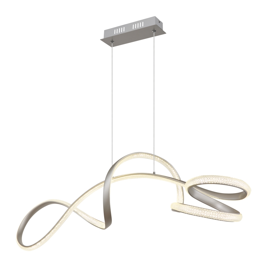 Globo - LED Hanglamp aan een koord LED/40W/230V mat chroom
