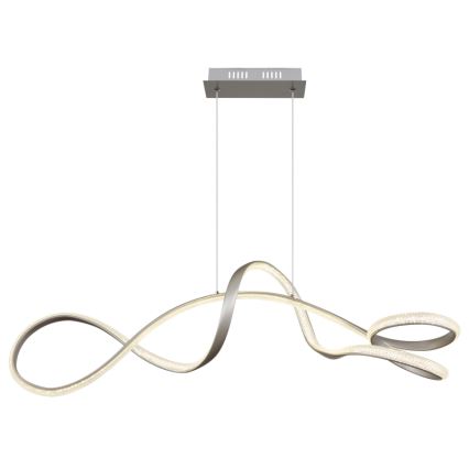 Globo - LED Hanglamp aan een koord LED/40W/230V mat chroom