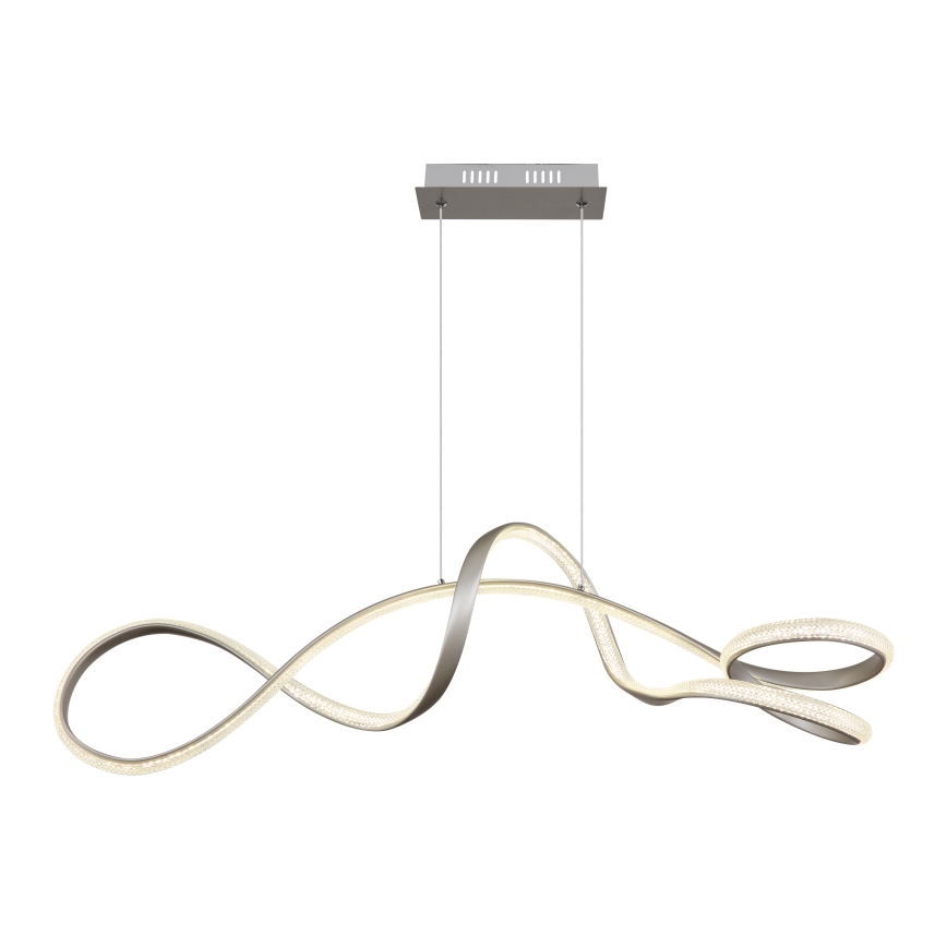 Globo - LED Hanglamp aan een koord LED/40W/230V mat chroom