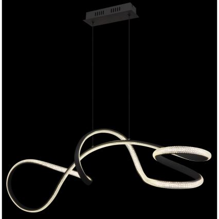 Globo - LED Hanglamp aan een koord LED/40W/230V zwart
