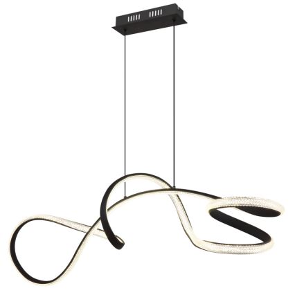 Globo - LED Hanglamp aan een koord LED/40W/230V zwart