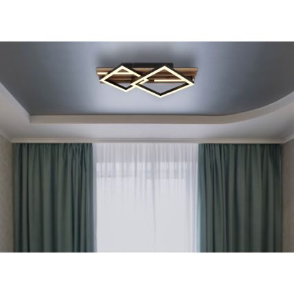 Globo - LED Plafondlamp ED/18W/230V + LED/7W 3000K 31x47,5 cm