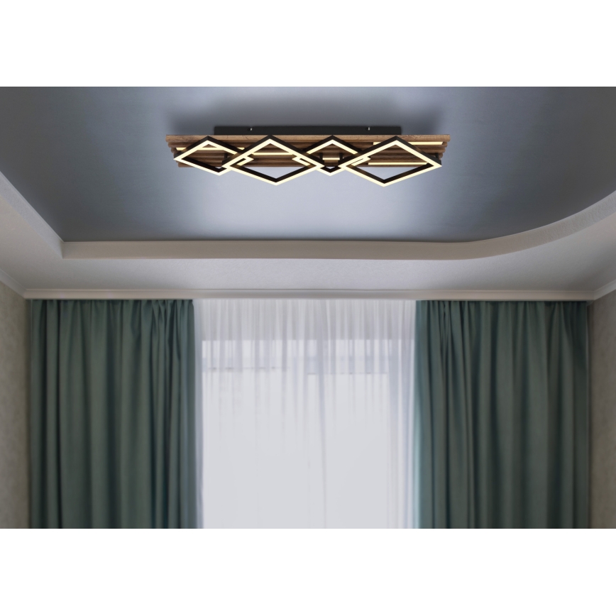 Globo - LED plafondlamp LED/30W/230V + LED/12W 3000K 31x82cm