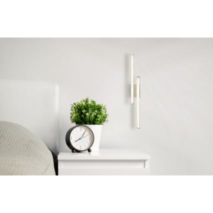Globo - LED plafondlamp LED/12W/230V 4000K mat chroom