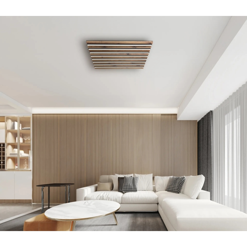 Globo - Dimbare LED-plafondlamp LED/40W/230V 2700-6000K 60x60 cm + afstandsbediening