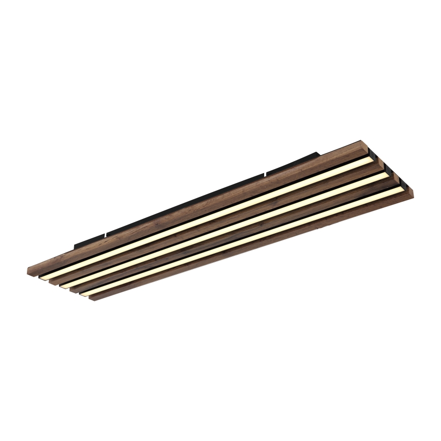 Globo - LED plafondlamp LED/30W/230V 3000K 80x20 cm hout