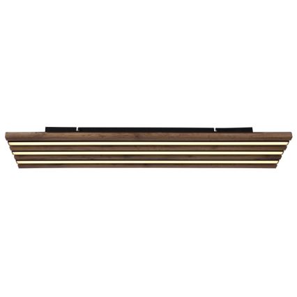 Globo - LED plafondlamp LED/30W/230V 3000K 80x20 cm hout