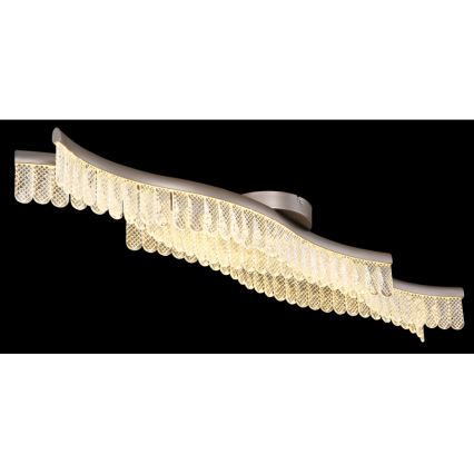 Globo - LED plafondlamp LED/35W/230V 3200K 18x108 cm mat chroom
