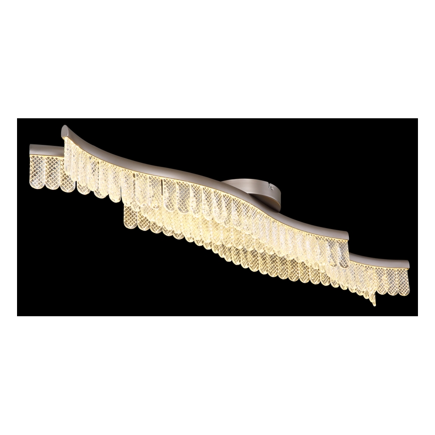 Globo - LED plafondlamp LED/35W/230V 3200K 18x108 cm mat chroom