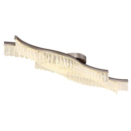 Globo - LED plafondlamp LED/35W/230V 3200K 18x108 cm mat chroom