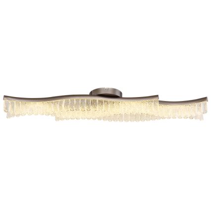 Globo - LED plafondlamp LED/35W/230V 3200K 18x108 cm mat chroom