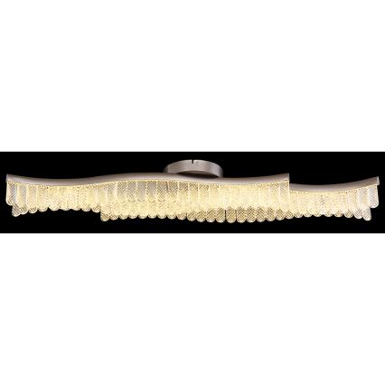 Globo - LED plafondlamp LED/35W/230V 3200K 18x108 cm mat chroom